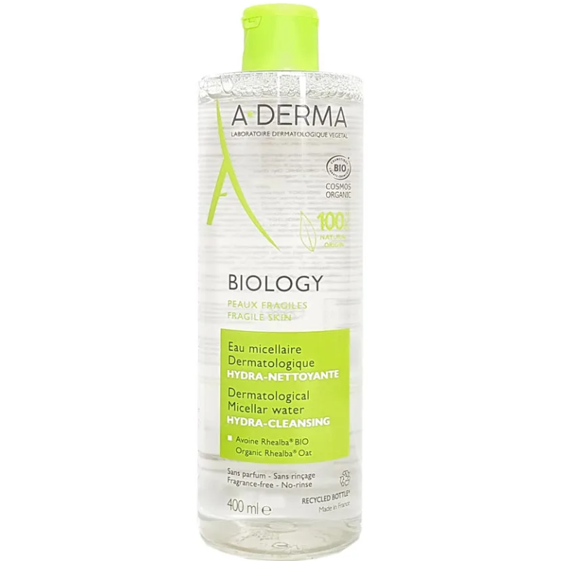 Aderma Biology Hydra-Cleansing Micellar Water 400 ml - pharmaholic