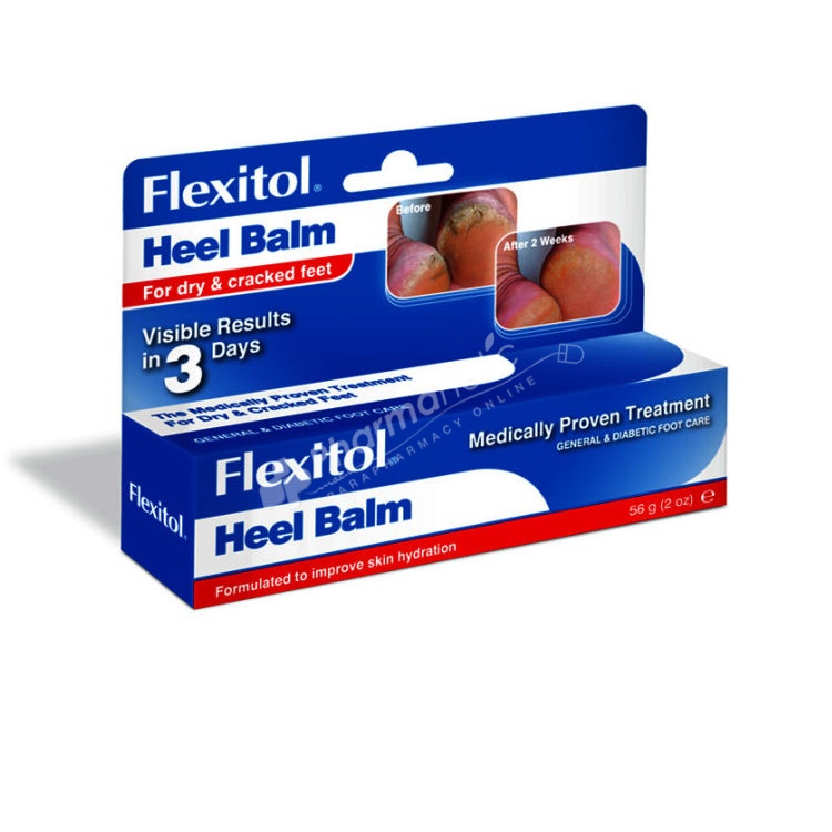Moisturizer Flexitol Heel Balm Tube Scented Cream